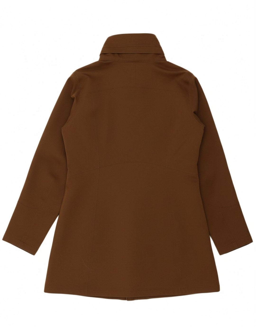 PATAGONIA Womens Overcoat UK 16 Large Khaki Polyester