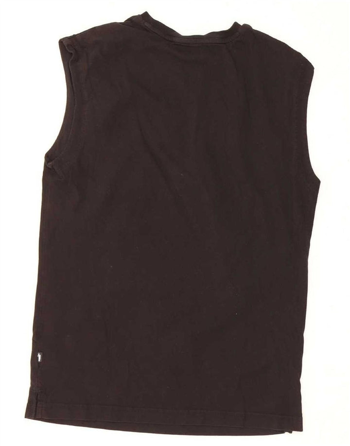 Puma Mens Vest Top Small Black Cotton