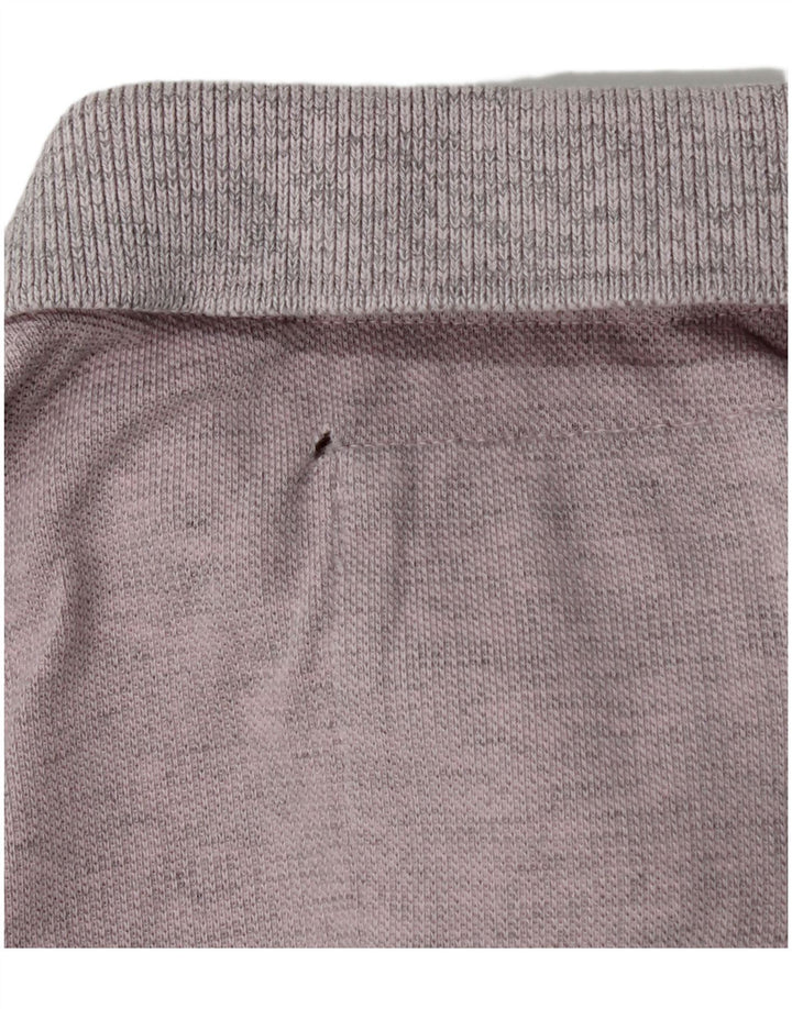 SUPERDRY Mens Polo Shirt 2XL Purple Cotton