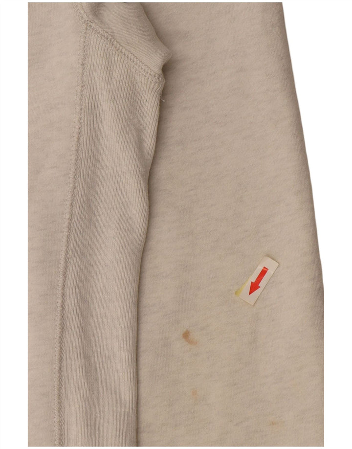 Superdry Mens Graphic Zip Hoodie Sweater Medium White Cotton