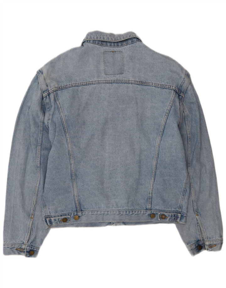 CARRERA Mens Denim Jacket UK 40 Large Blue