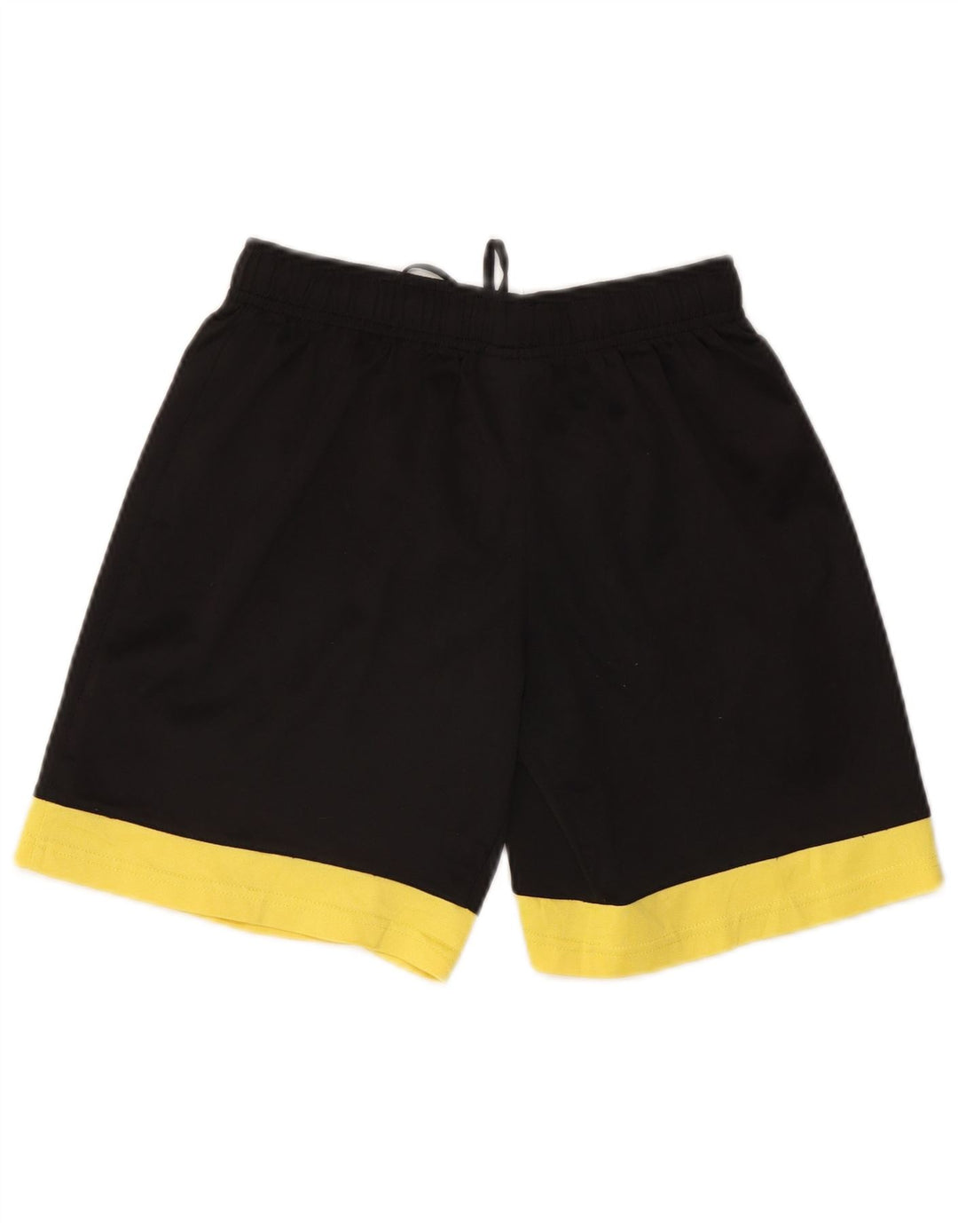 UMBRO Mens Sport Shorts Small Black Colourblock