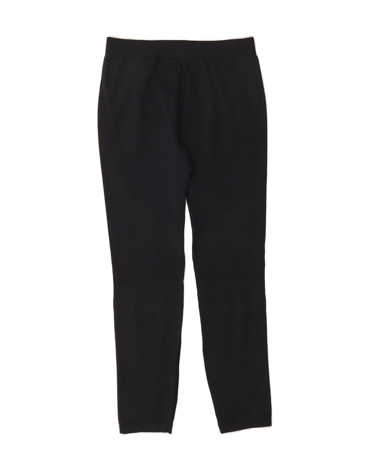 ZARA Womens Leggings UK 14 Large  Black Polyamide Vintage Zara and Second-Hand Zara from Messina Hembry 