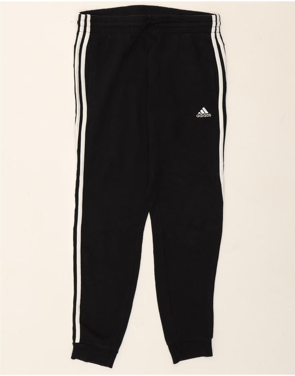 Adidas Womens Tracksuit Trousers Joggers UK 12/14 Medium Black