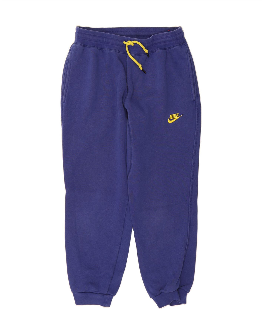 NIKE Mens Tracksuit Trousers Joggers Small  Blue Cotton Vintage Nike and Second-Hand Nike from Messina Hembry 