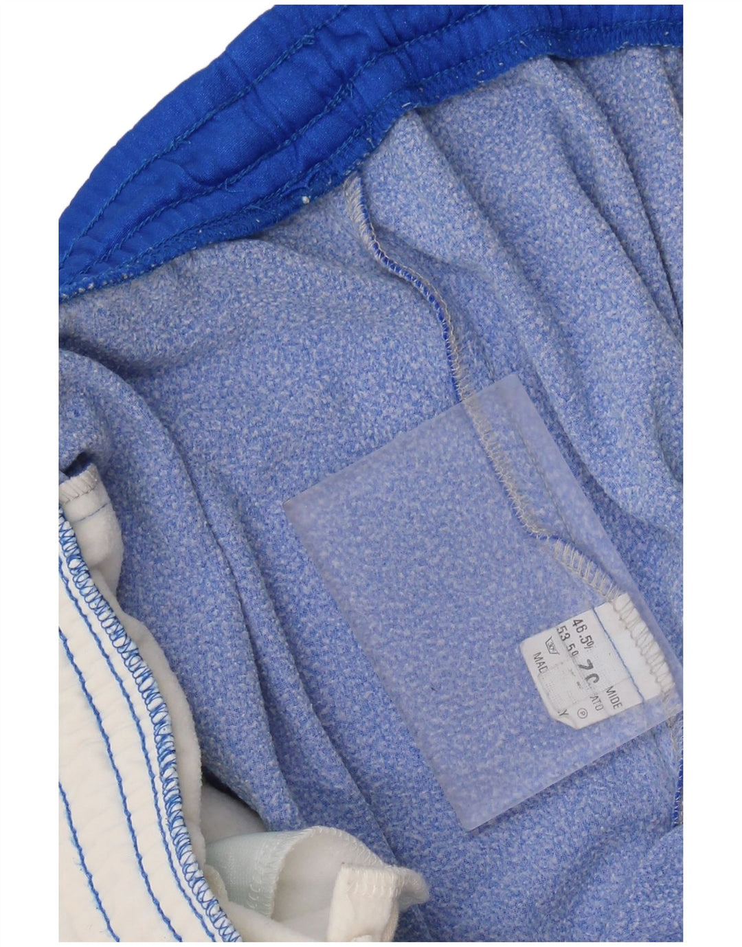 ASICS Mens Graphic Tracksuit Trousers Joggers IT 52 XL  Blue Colourblock