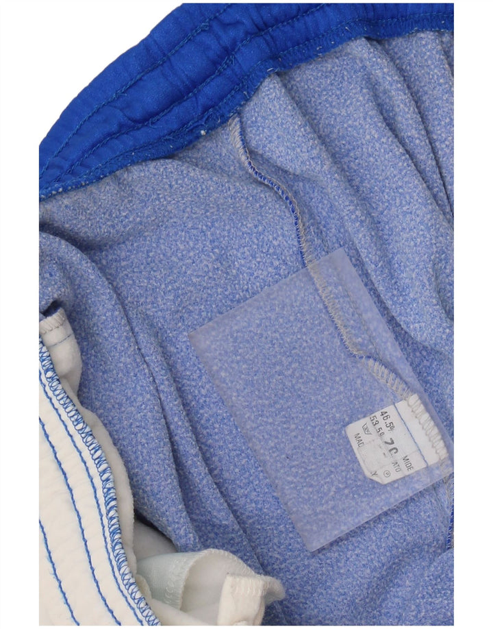 ASICS Mens Graphic Tracksuit Trousers Joggers IT 52 XL  Blue Colourblock