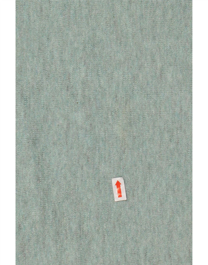 SUPERDRY Mens Crew Neck Jumper Sweater XL Green Flecked