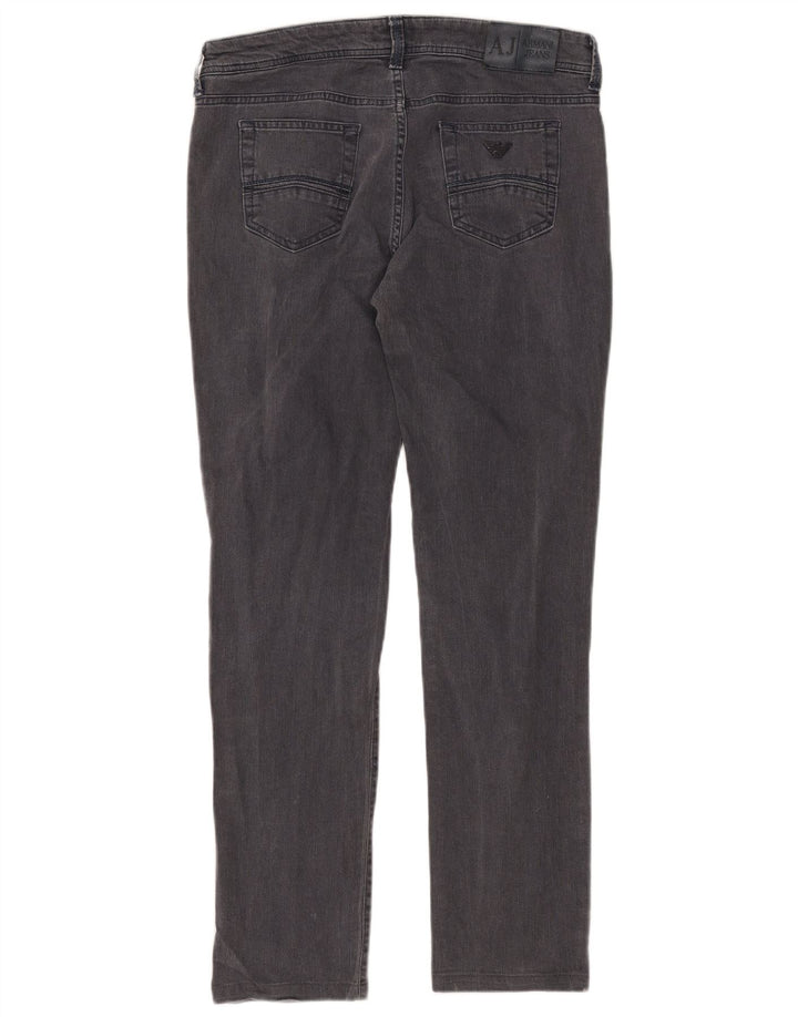 ARMANI Womens Slim Jeans W30 L29  Grey
