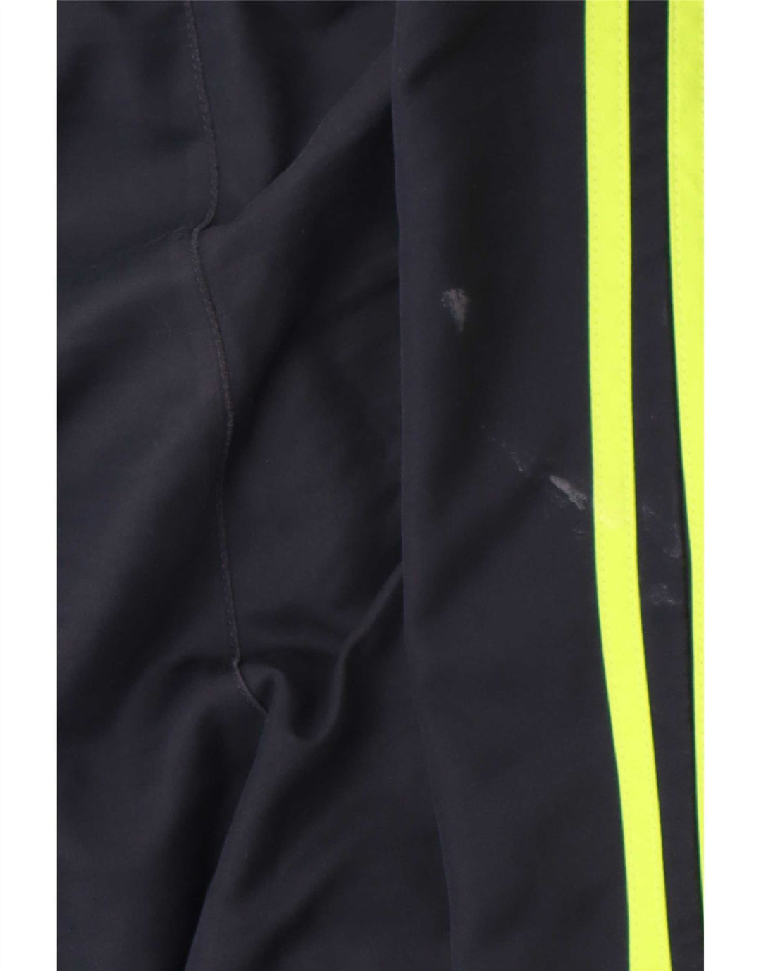Adidas Mens Graphic Tracksuit Trousers Large Navy Blue Polyester