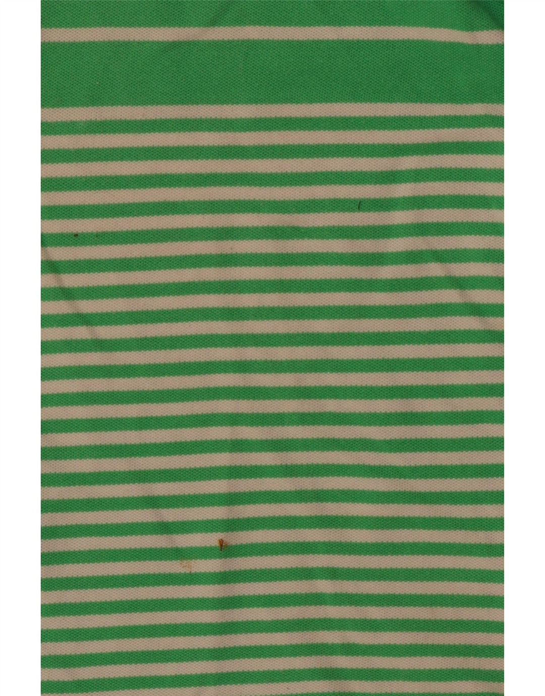 TOMMY HILFIGER Girls Polo Shirt 11-12 Years Green Colourblock Cotton