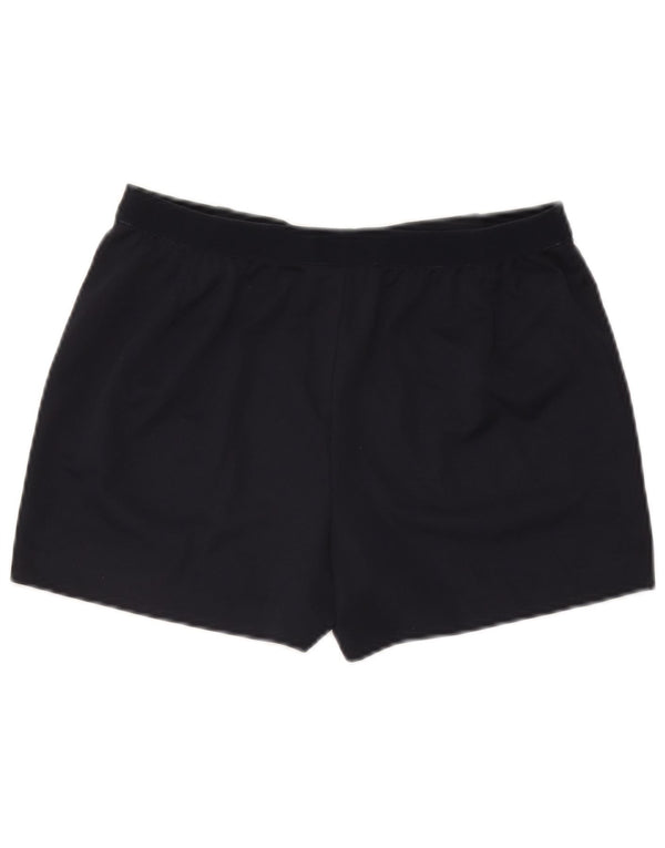 AUSTRALIAN L'ALPINA Womens Chino Shorts IT 52 XL W30  Navy Blue Polyester