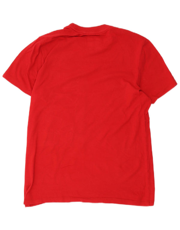 Aeropostale Mens Graphic T-Shirt Top Large Red Cotton