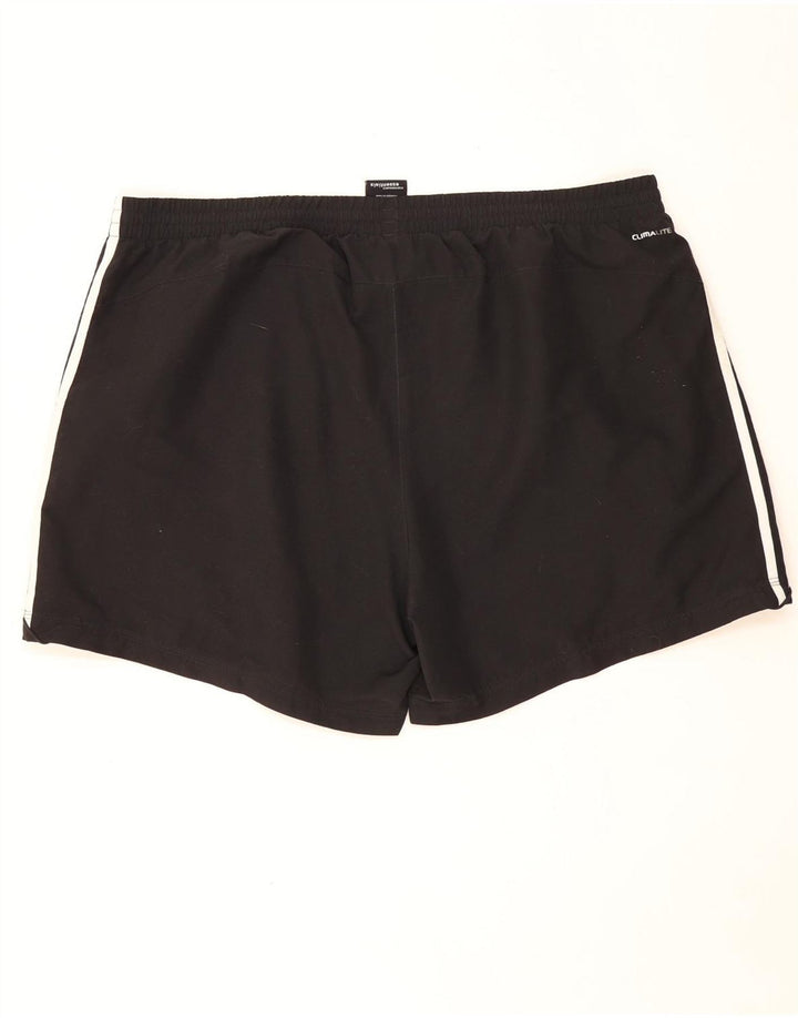 ADIDAS Mens Climalite Sport Shorts 2XL Black Polyester