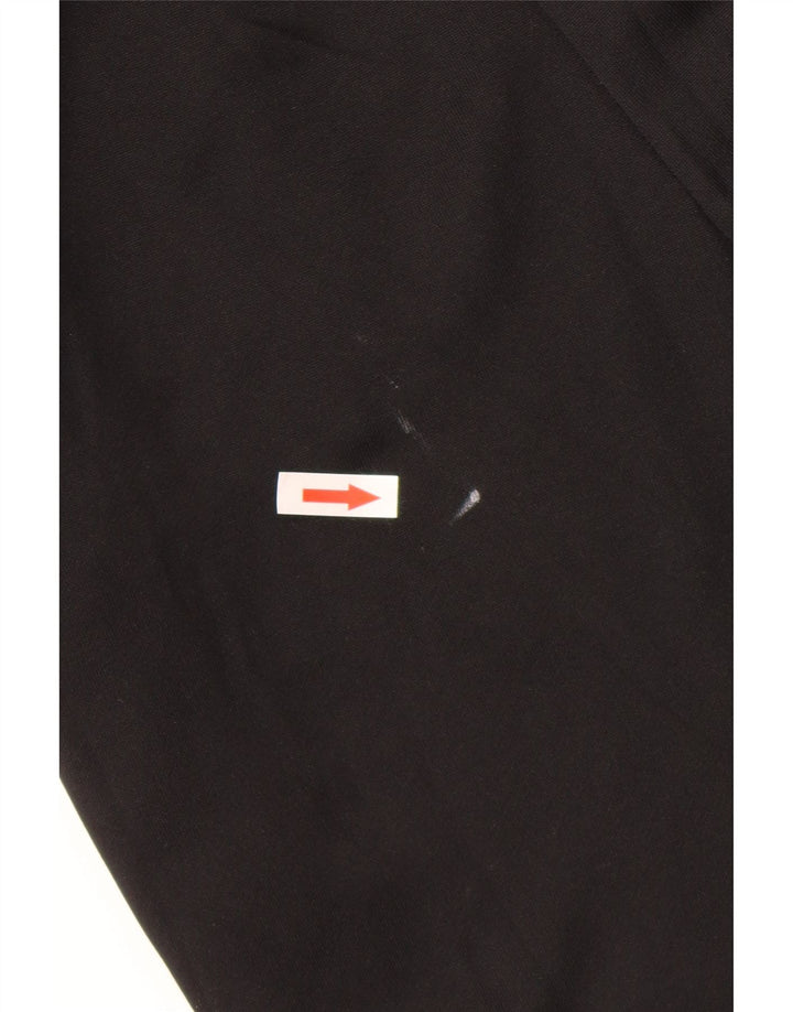 Adidas Boys Tracksuit Trousers Joggers 12-13 Years  Black Polyester