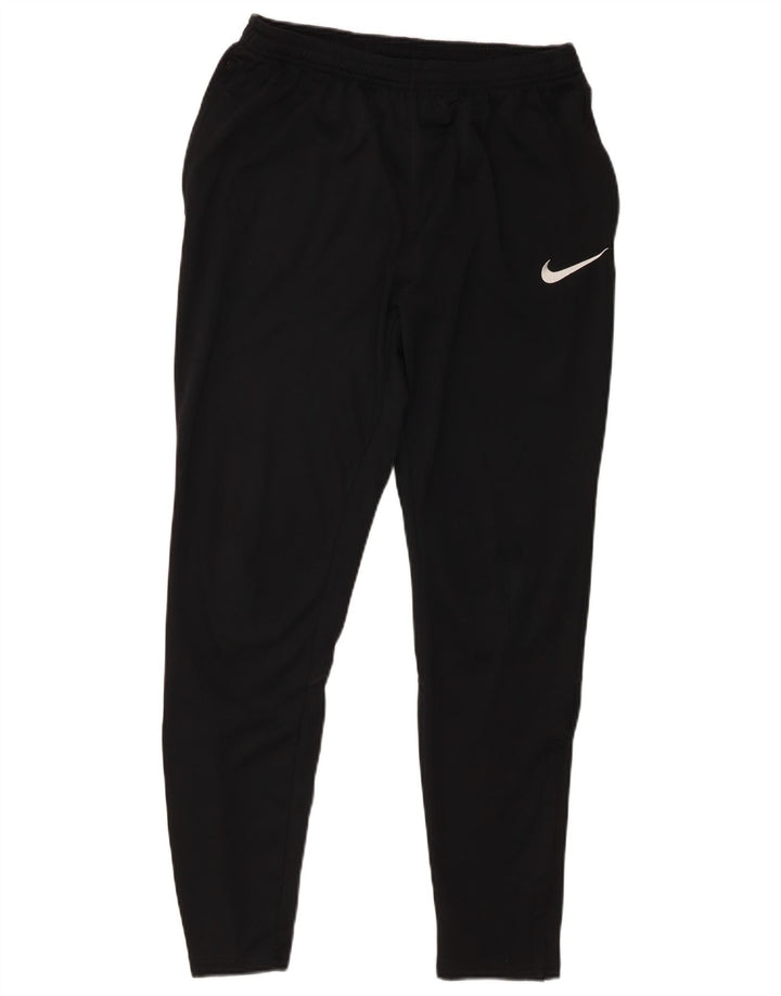 Nike Mens Dri Fit Tracksuit Trousers Medium  Black Polyester