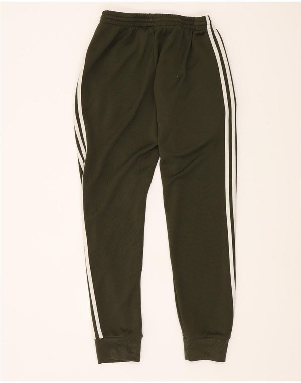 Adidas Mens Tracksuit Trousers Joggers Medium Green Polyester
