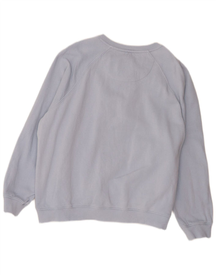 Crew Clothing Womens Oversized Sweatshirt Jumper UK 16 Large Blue