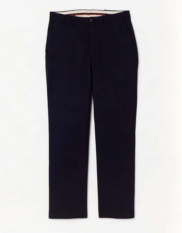 Polo Ralph Lauren Mens Straight Chino Trousers W34 L32 Navy Blue Cotton