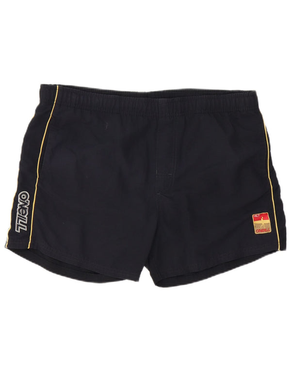 O'Neill Mens Graphic Swimming Shorts Large  Black Polyester