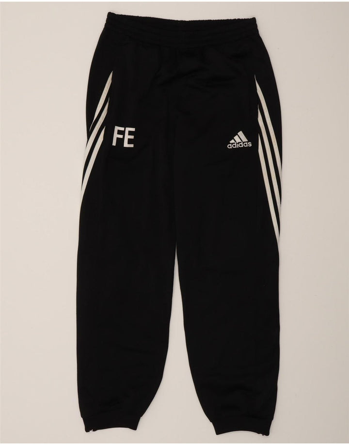 Adidas Mens Graphic Tracksuit Trousers Joggers Medium  Black Polyester