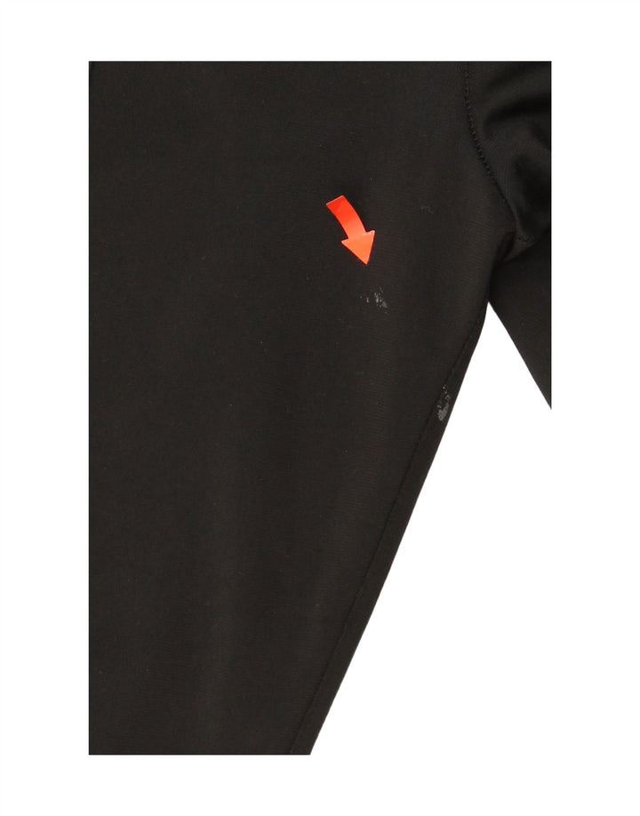 Adidas Womens Tracksuit Trousers UK 14 Large Black Polyester