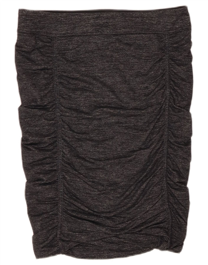 Athleta Womens Skirt Small W28 Grey Flecked Nylon