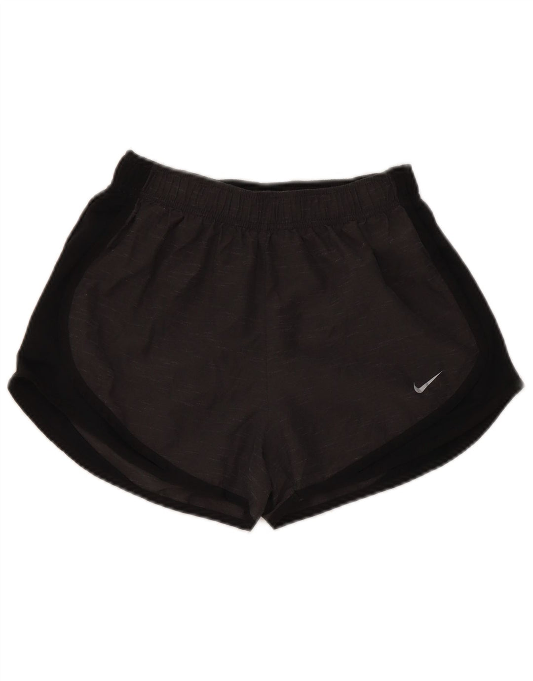 Nike Womens Sport Shorts UK 8 Small Grey Colourblock Polyester