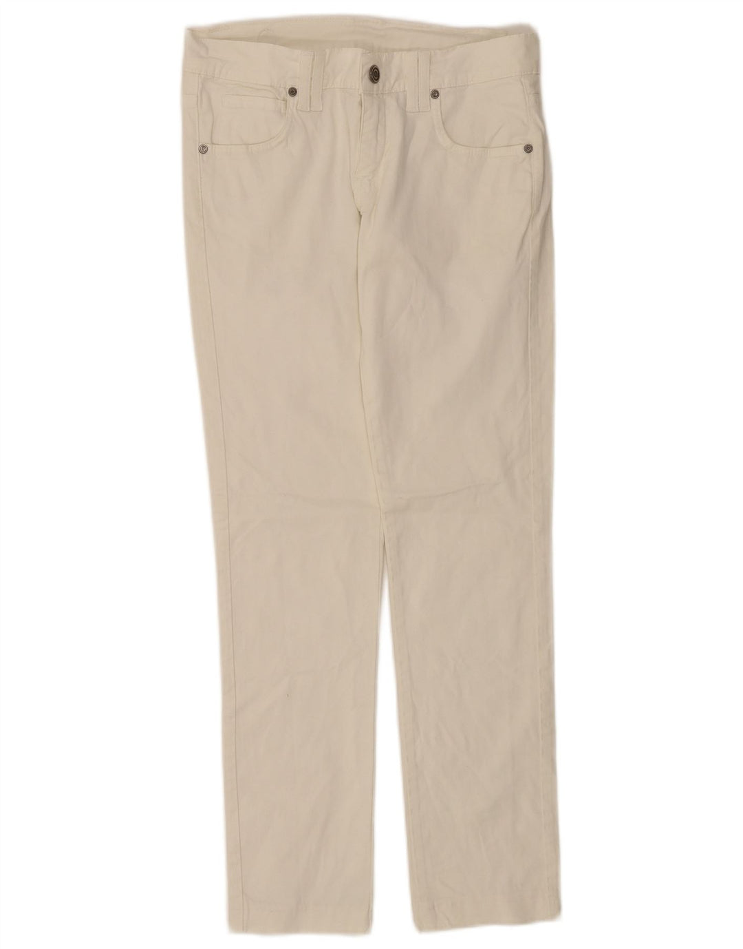 Colmar Womens Slim Jeans IT 44 Medium W30 L30 White Cotton
