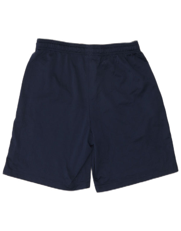 Under Armour Mens Heat Gear Sport Shorts Large Navy Blue Colourblock