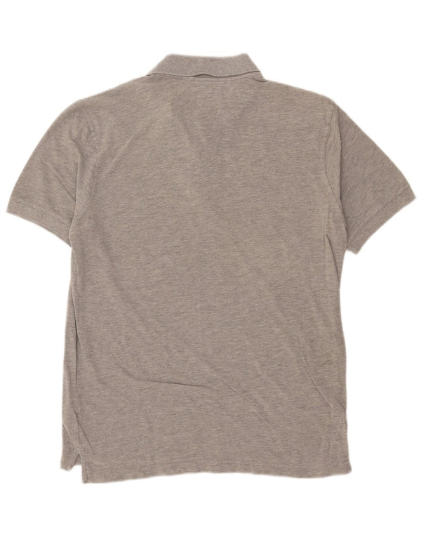 Crew Clothing Mens Polo Shirt Large Grey Cotton