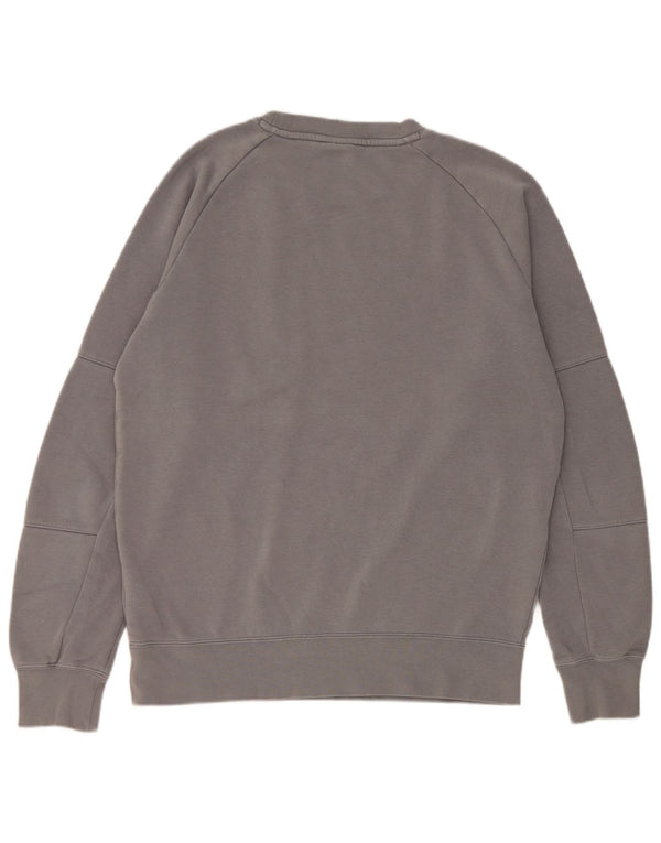 Nike Mens Graphic Sweatshirt Jumper Medium Grey Cotton