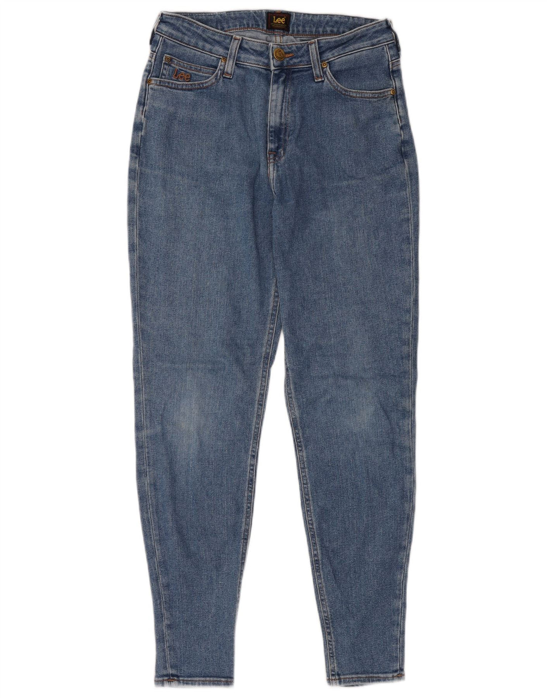 LEE Womens Slim Jeans W30 L31 Blue Cotton