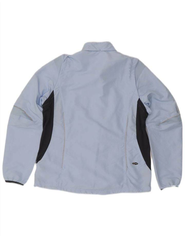 ADIDAS Womens Clima Proof Tracksuit Top Jacket UK 16 Large  Blue