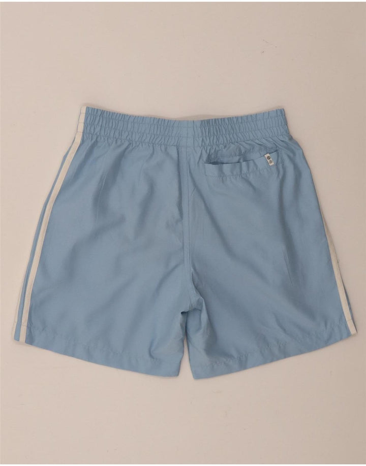 Adidas Mens Swimming Shorts Small Blue Polyester