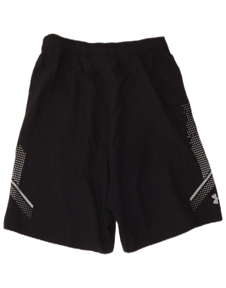 UNDER ARMOUR Mens Heat Gear Sport Shorts Medium Black Geometric