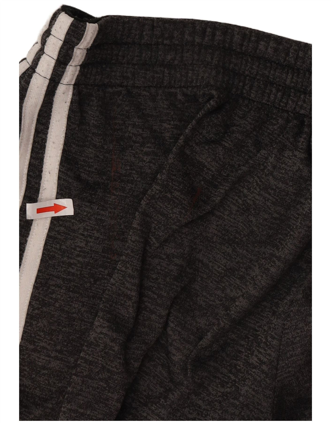 Adidas Mens Tracksuit Trousers Joggers Large Grey Flecked Polyester