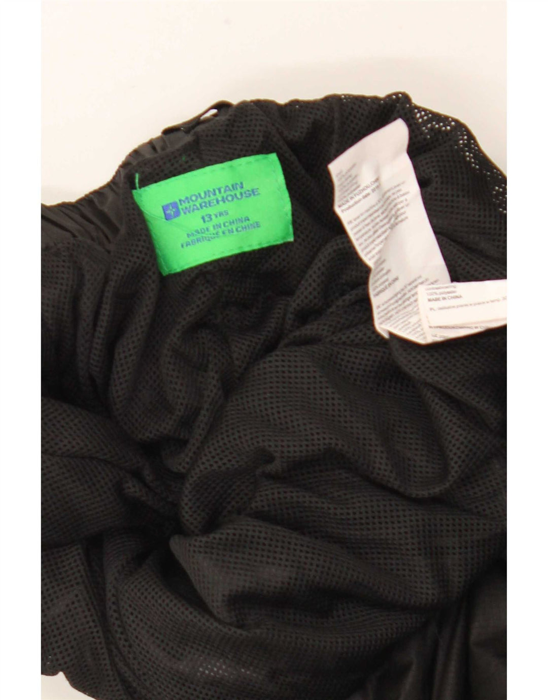 Mountain Warehouse Boys Isoory Waterproof Trousers 12-13 Years Black