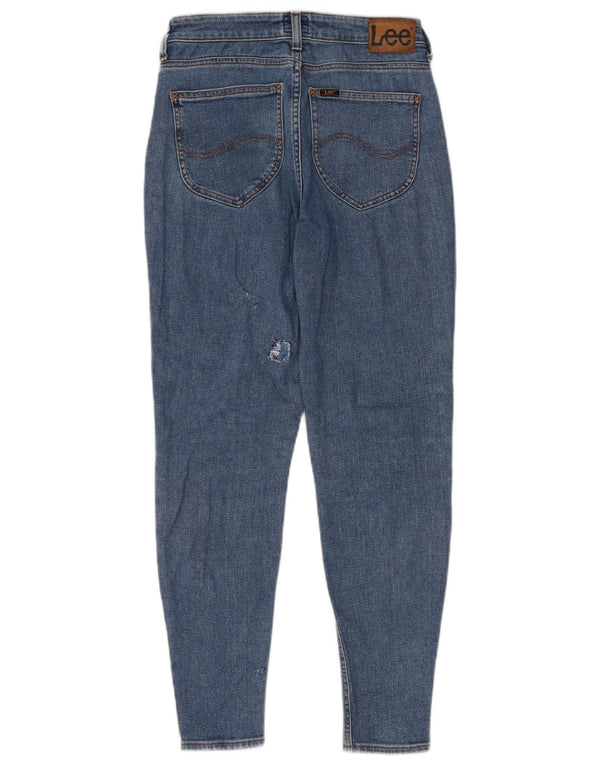 LEE Womens Slim Jeans W30 L31 Blue Cotton