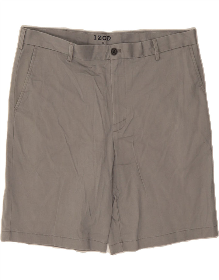 IZOD Mens Chino Shorts W36 Large Grey Cotton Vintage Izod and Second-Hand Izod from Messina Hembry 