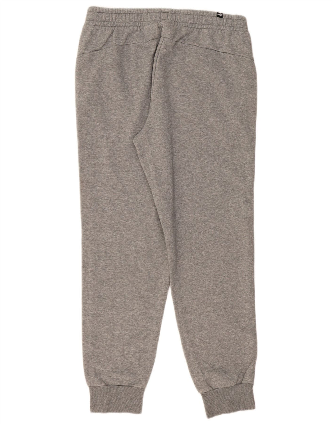 PUMA Mens Tracksuit Trousers Joggers Large  Grey Flecked Cotton