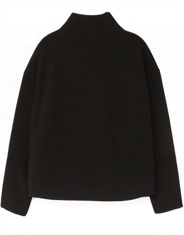 Under Armour Womens Oversized Graphic Fleece Jumper UK 10 Small Black