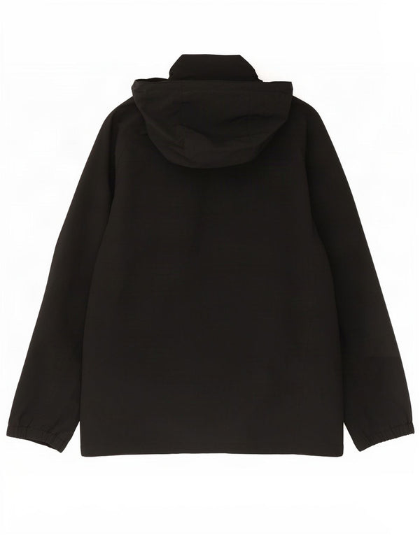 Berghaus Boys Hooded Rain Jacket 12-13 Years Black Polyester
