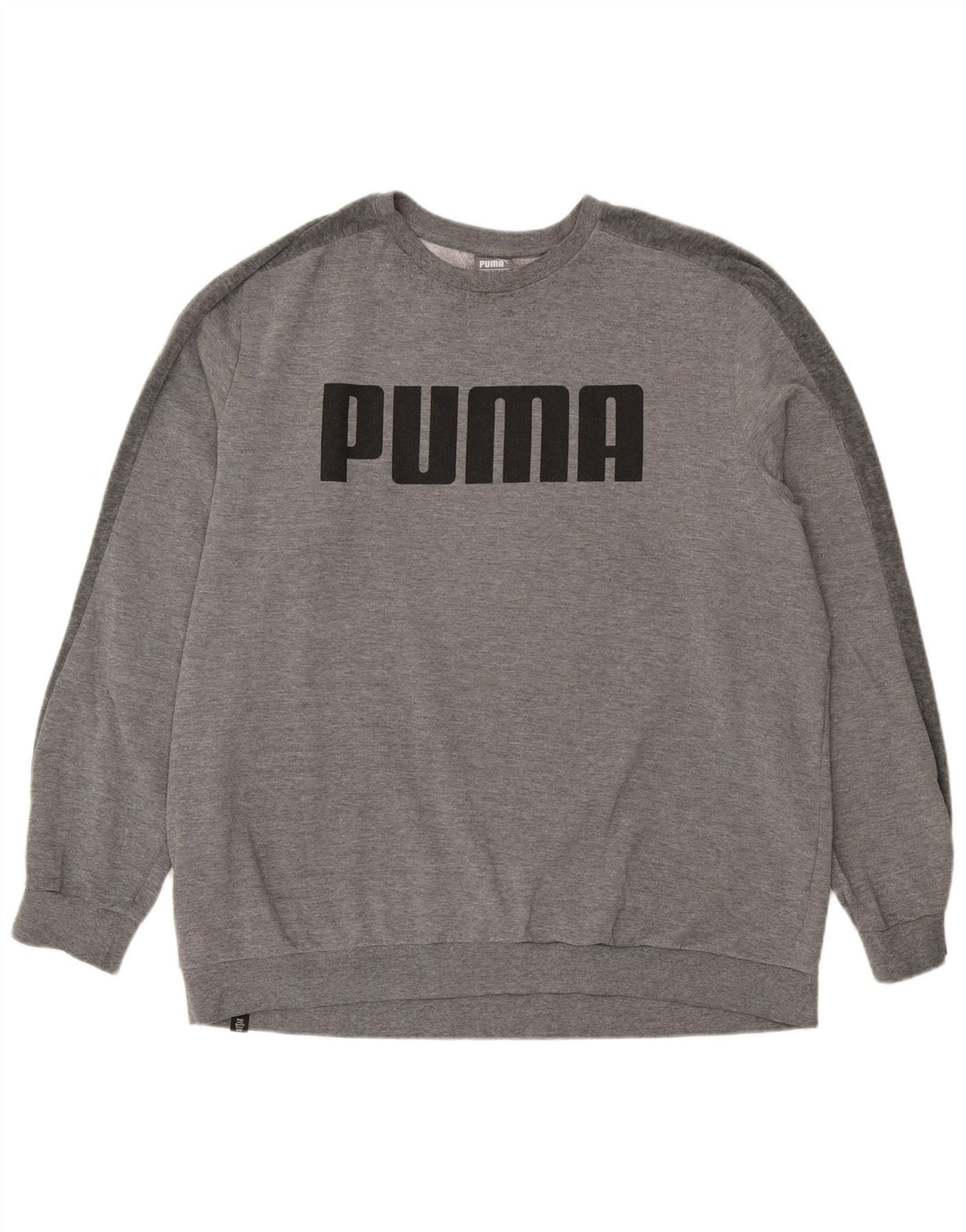 PUMA Mens Graphic Sweatshirt Jumper 2XL Grey Cotton