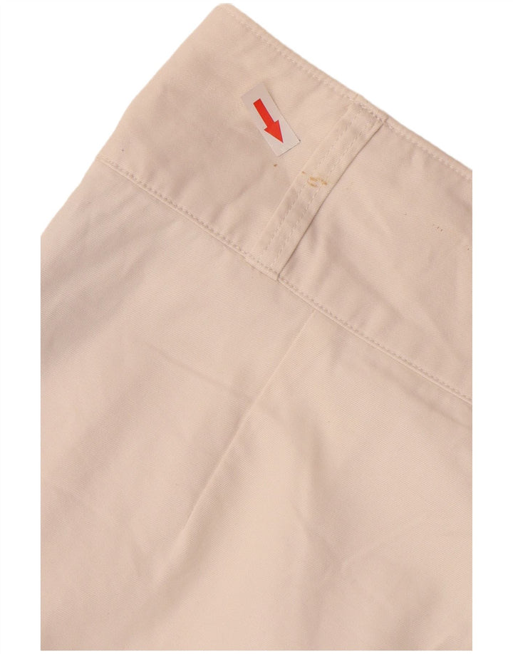 Ralph Lauren Womens Pegged Chino Shorts US 8 Medium W30 White Cotton