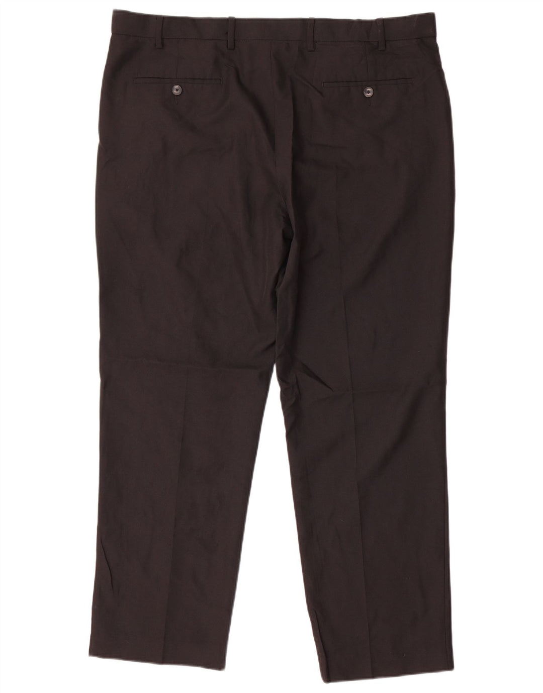 MARKS & SPENCER Mens Regular Fit Chino Trousers W40 L29 Black
