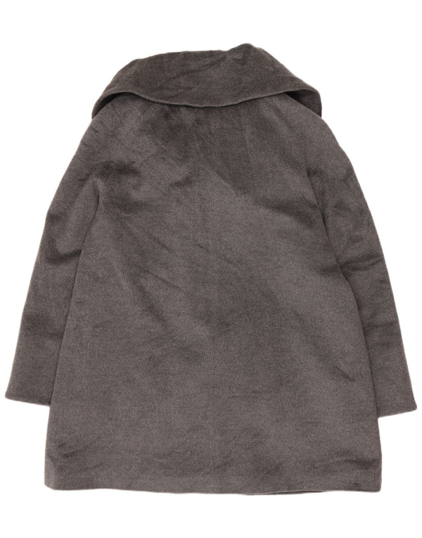 Cinzia Rocca Womens Overcoat UK 16 Large Grey Wool