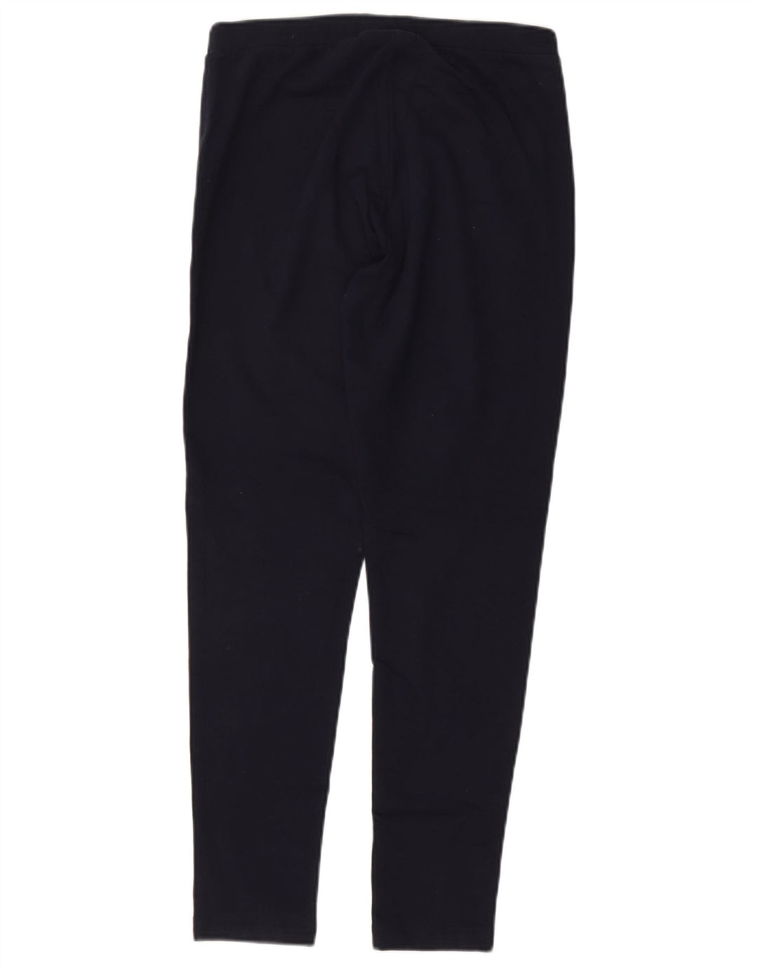 CHAMPION Womens Leggings UK 14 Large Navy Blue Cotton