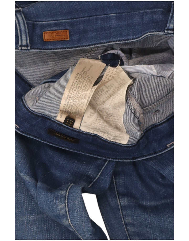 Massimo Dutti Womens Flared Jeans EU 40 Medium W30 L33 Blue Cotton