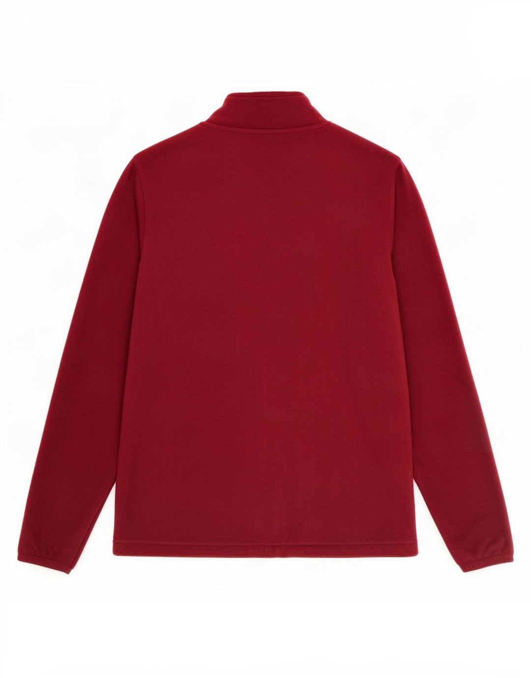 Marks & Spencer Womens Fleece Jacket UK 12 Medium Burgundy Polyester